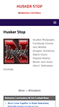 Mobile Screenshot of huskerstop.com